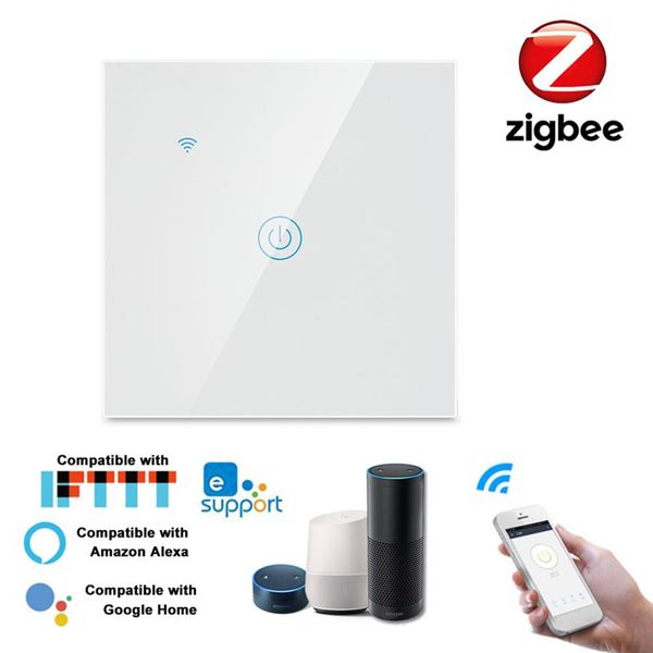 

smart home control zigbee light switch ewelink app remote eu wall touch compatible with alexa google for voice
