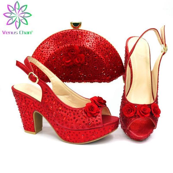 

dress shoes arrival open toe pumps ladies and bag for party wedding italy shoe to match nigerian1, Black