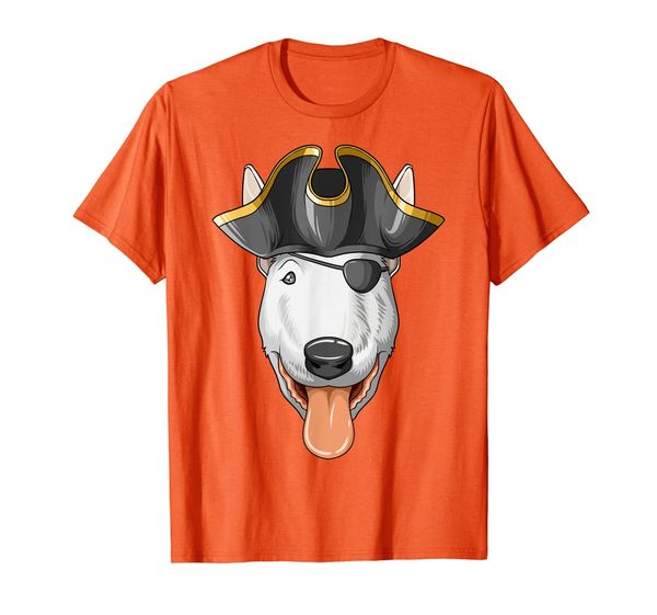 

pirate bull terrier pirates hat bull terrier t-shirt, White;black
