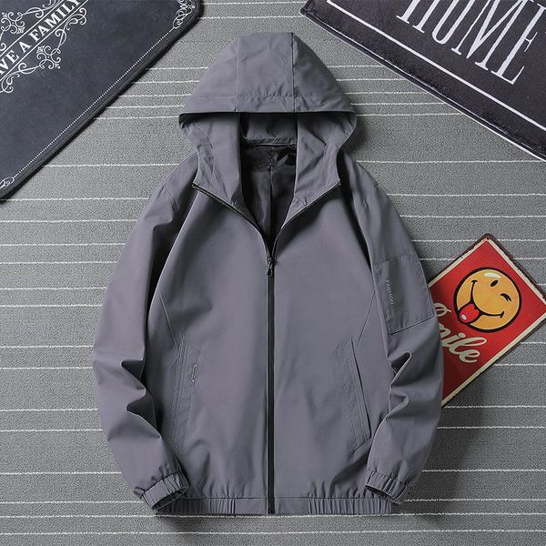 

men's jackets 2021 fall winter hoodies korea fashion mens clothing harajuku coats plus size clothes long sleeve streetwear solid, Black;brown