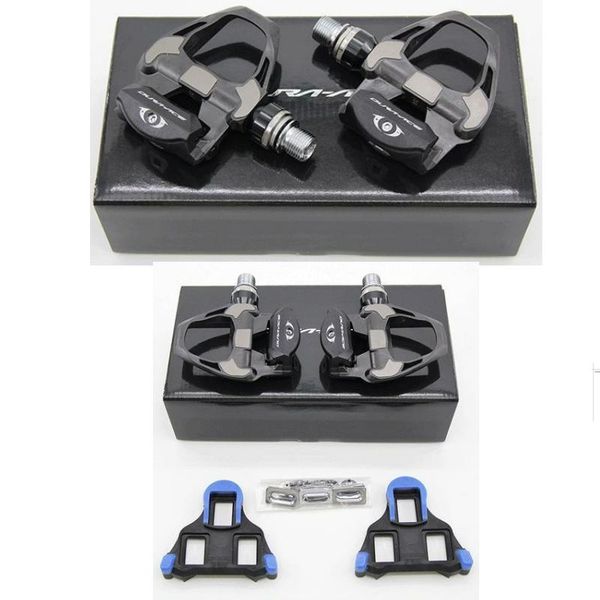 

bike pedals dura ace pd-r9100 spd-sl black road bicycle self-locking pedal