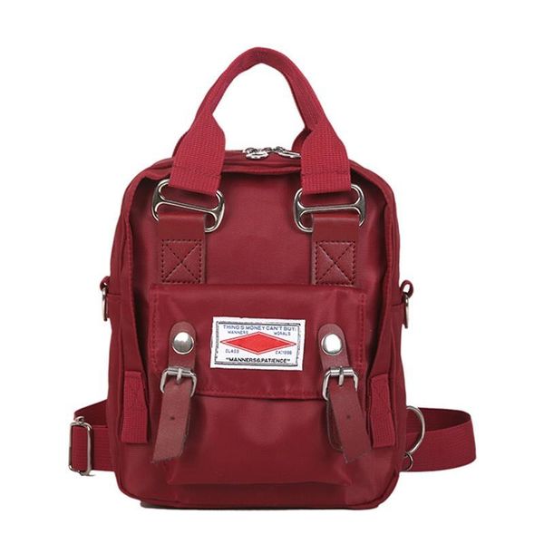 

backpack style korean mini backpacks outdoor travel small rucksack color matching oxford school bag cute preppy shoulder bagpack