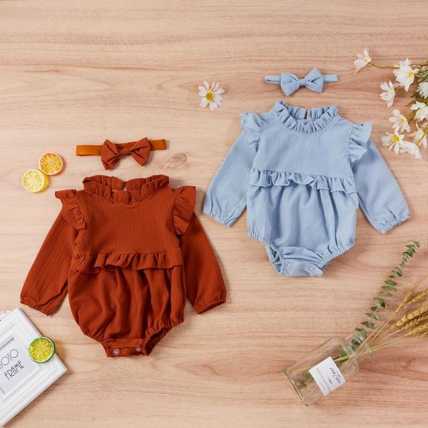 

jumpsuits clearance items baby girls clothes borns toddler rompers bosysuit long sleeve cotton romper, Blue