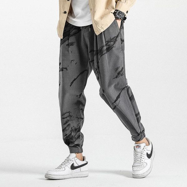 

men's pants men fashion sporty for hiphop causal runnings high street jogger trousers black harem streetwear