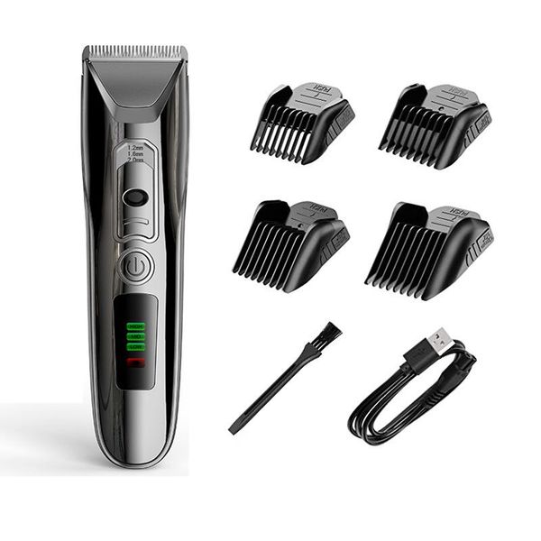 

professional hair clipper barber trimmer usb cutting machine lcd razor for men kemei trimmers clippers
