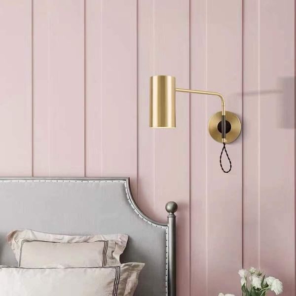 

nordice stone lamparas de techo colgante moderna crystal luminaria wood bedside bedroom corridor wall lamp