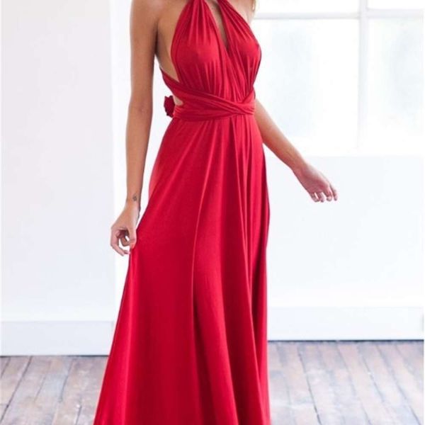 

how wear and amazing rope bandage red dress long, Black;gray