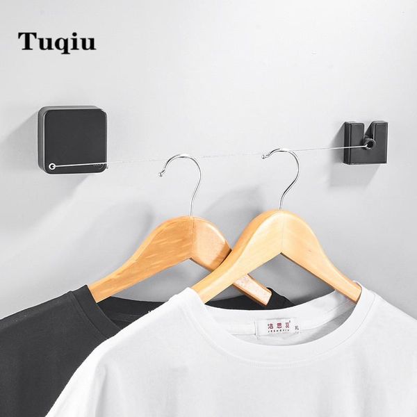 

bathroom shelves cloth line square 304 stainless steel material wall mounted black 3.5m ss cord outdoor clothes rack accessories