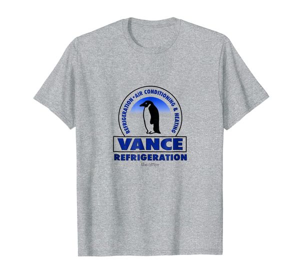 

the office vance refrigeration bob vance t-shirt, White;black