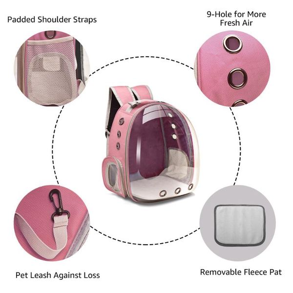 

cat carriers,crates & houses breathable space pet bag dog outdoor portable backpack transport carrying for cats