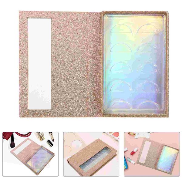 

false eyelashes glitter eyelash case fake packing box holder