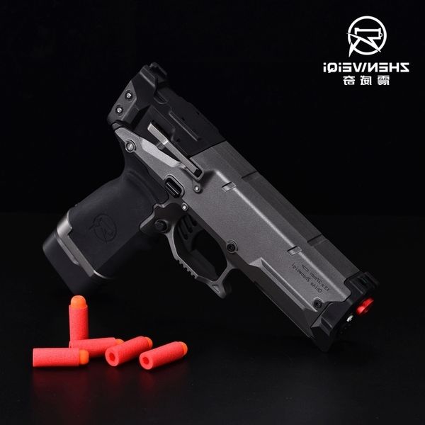 

69zhenweiqi firemouse s200 soft bullet launcher model eva short sponge bar hand-held boy toy gun
