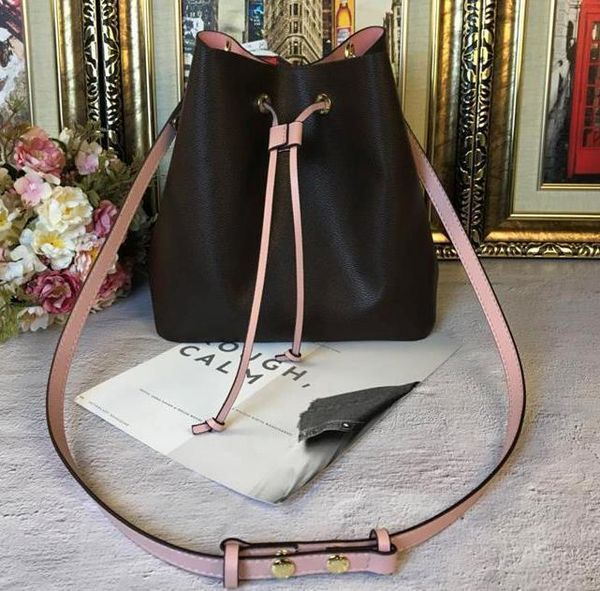 

evening bags fast noe bucket highest quality purses ladies handbag real cowhide leather mm