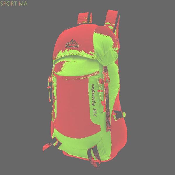 

outdoor bags jianfeng waterproof ultralight travel foldable backpack 35l lightweight nylon folding bag for women men