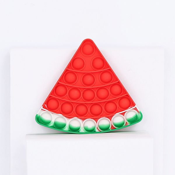 

watermelon shape pops it fidget toy antistress toys for children push bubble sensory autism special needs anxiety stress gifts