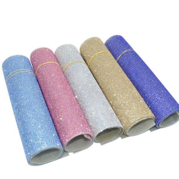 

self-adhesive rhinestone plate glittering crystal diamond sticker sneakers / mobile phone pc car diy decoration sashes