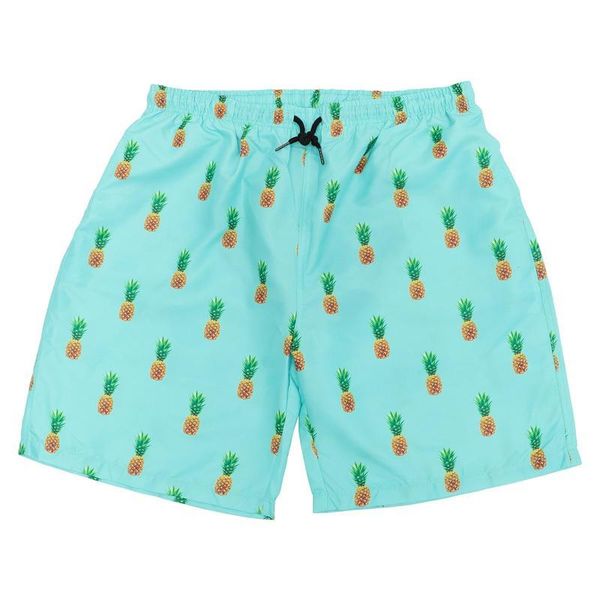 

pair of men beach pants fashion casual shorts quick-drying swimwear running, Black;blue