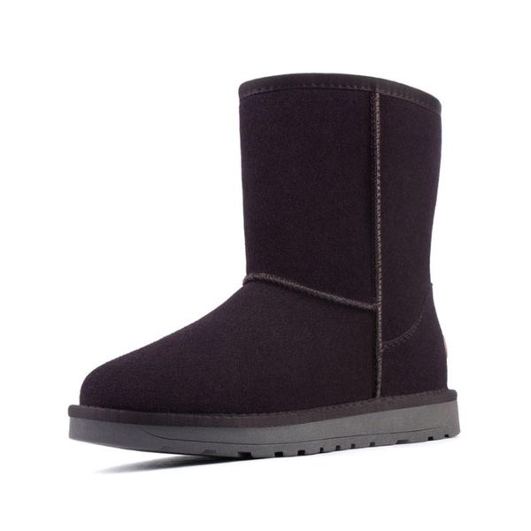 

boots 2021fw snow australia classic real leather warm women winter, Black