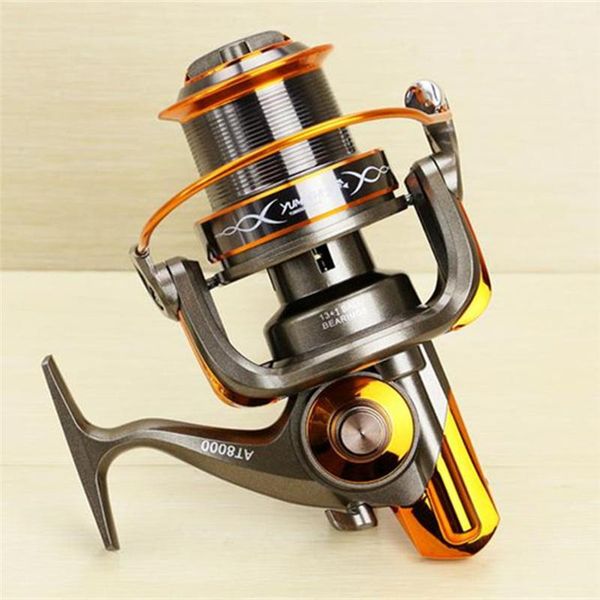 

13+1bb 4.6:1 spinning fishing reel sea wheel trolling surf reels 8000 9000 boat baitcasting