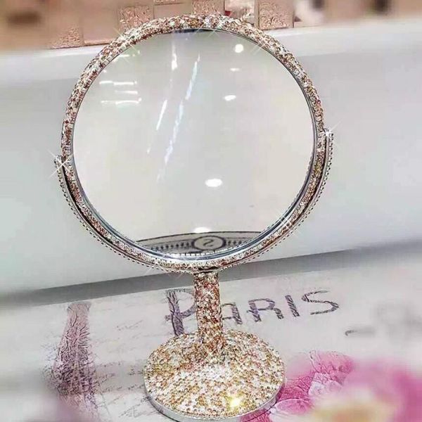 

mirrors table mirror with full crystals desktablecosmetic for home wedding gift valentine's day wj817
