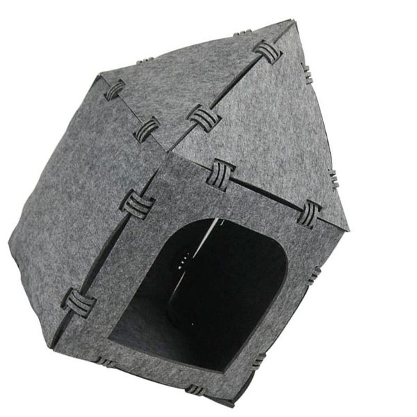 

cat beds & furniture felt tunnel house creative pet playing sleeping nest