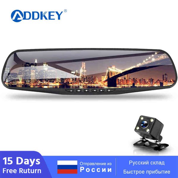 

dvr/ era eras video full hd dash cam car dvr mirror dual lens recorder