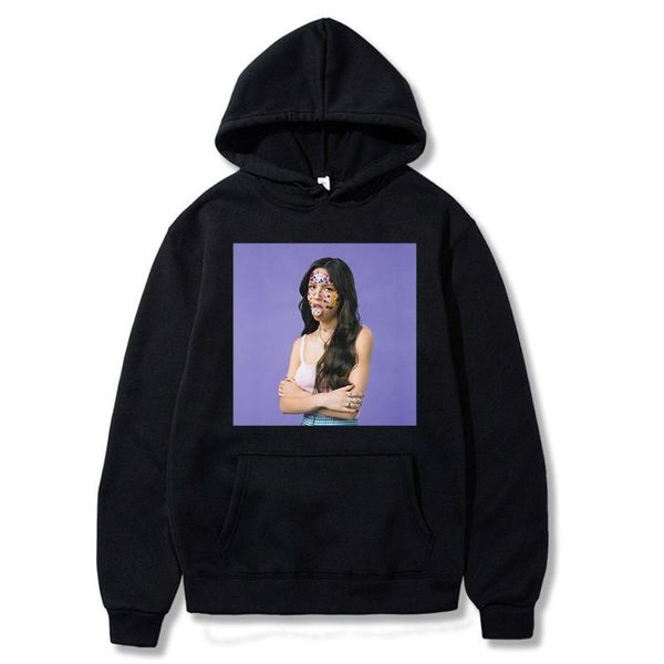 

men's hoodies & sweatshirts 2021 anime olivia rodrigo comfortable clothes classic casual design oversize fashion long sleeve cotton hip, Black
