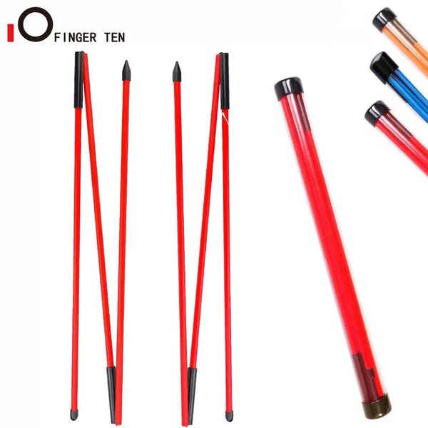 

golf training aids 2 pack 48inch 3 sections foldable alignment sticks aid practice rods aiming putting swing trainer drop