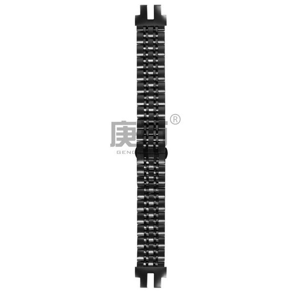 

watch bands gengshi stainless steel watchband strap for prg-300 330 prw-6000 prw-6100 prw-3000 prw-3100, Black;brown