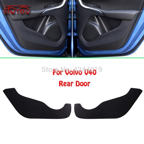 

for v40 car inside door cover scratch protection anti kick decorative pads sticker 4pcs other interior accessories