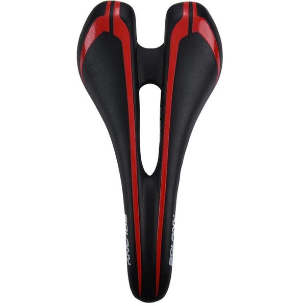 

bike saddles bolany breathable light road bicycle saddle leather red front seat mat comfortable mtb cycling
