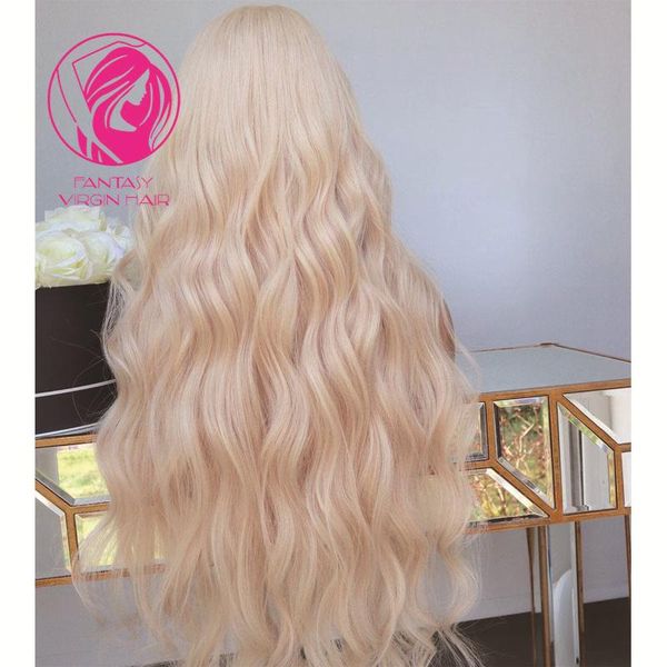 

lace wigs transparent water wave front wig 613 light blonde frontal 13x4/13x6 human hair women brazilian remy 150%, Black;brown