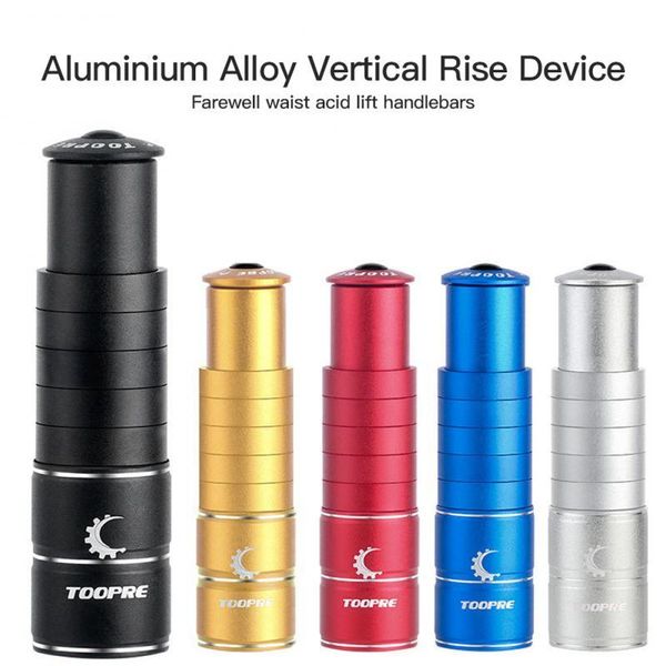 

bike handlebars &components bicycle mountain handlebar riser adjustable heightened front fork tube lifting extender accessories