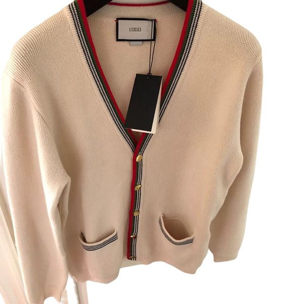 

women's jackets women long sleeve sweater woman v-neck knit cradigan coats geometric lady t shirt sweater autumn trendy outdoor streetw, Black;brown