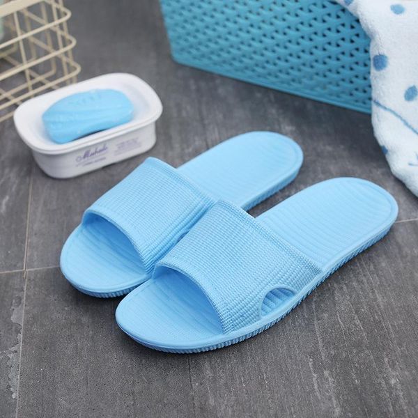 

summer women home slippers lightweight eva foam el bathroom flip flops soft lovers beach sandals quick dry, Black