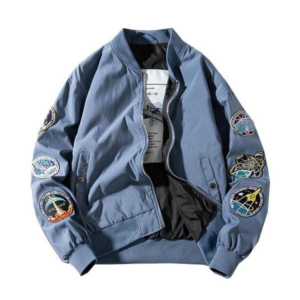 

men's jackets mens bomber streetwear flight pilot jacket a106, Black;brown