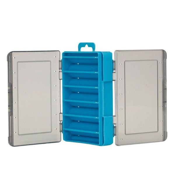 

fishing accessories storage tackle box double hook durable
