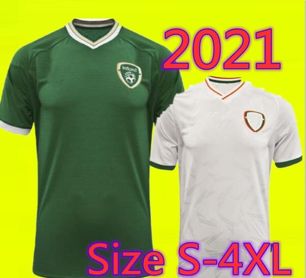 

size s-4xl 21 22 ireland soccer jersey keane mcclean brady coleman clark hendrick irish national team 2021 football shirt, Black;yellow