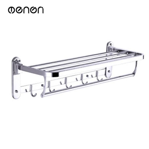 

stainless steel towel rack wall mount holder shelf for el bathroom lf68001 racks