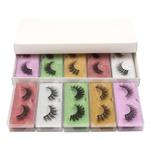 

false eyelashes china manufacturer wholesale eyelash 50 pairs eye makeup lash customized faux mink lashes