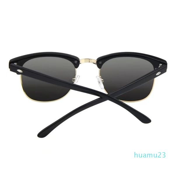 Mode 2021 Designer Ray Männer Frauen Sonnenbrille Vintage Pilot Markenband UV400 Schutz Sonnenbrille mit Kasten Top Qualität Linse