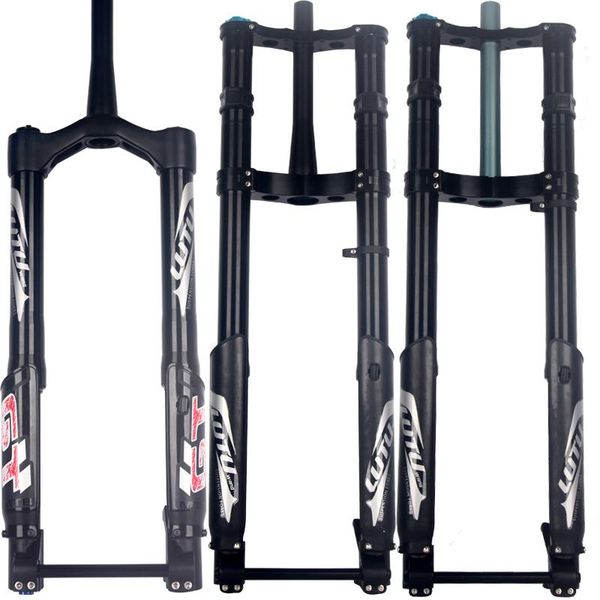 

bike forks moutain fork 30mm downhill disc brake 210mm travel suspension