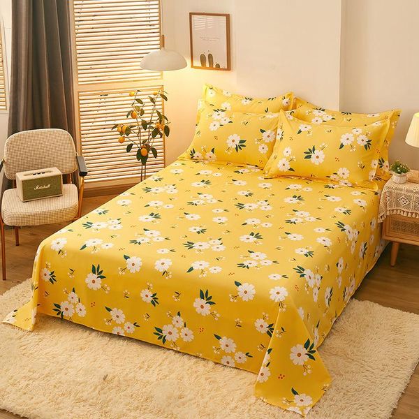 

sheets & sets single-piece thickened 100% skin-friendly sanding single double 1.2/1.5/1.8/2m conforter bed sheet queen