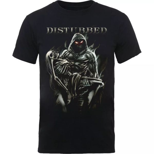 

disturbed lost souls official t-shirt men unisex, White;black