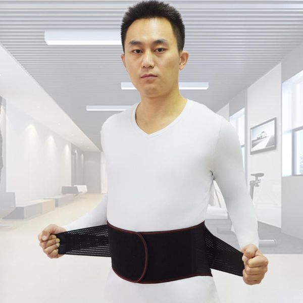 

ankle support adjustable waist belt fixing summer breathable disc protruding protection, Blue;black