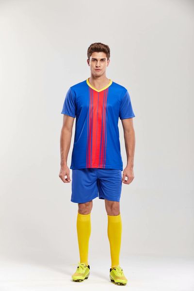 

#z16 football uniform men soccer jersey printing team custom track and field sports short-sleeved shirt, Black;yellow