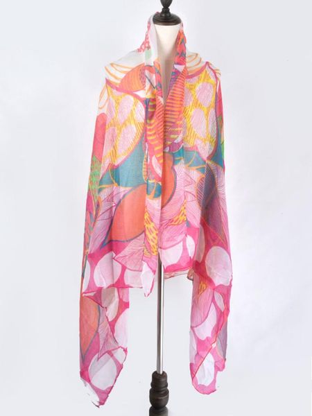 

new fashion scarves chiffon scarf print soft design ladies women shawl wrap luxury long fallow thick head sf359, Blue;gray