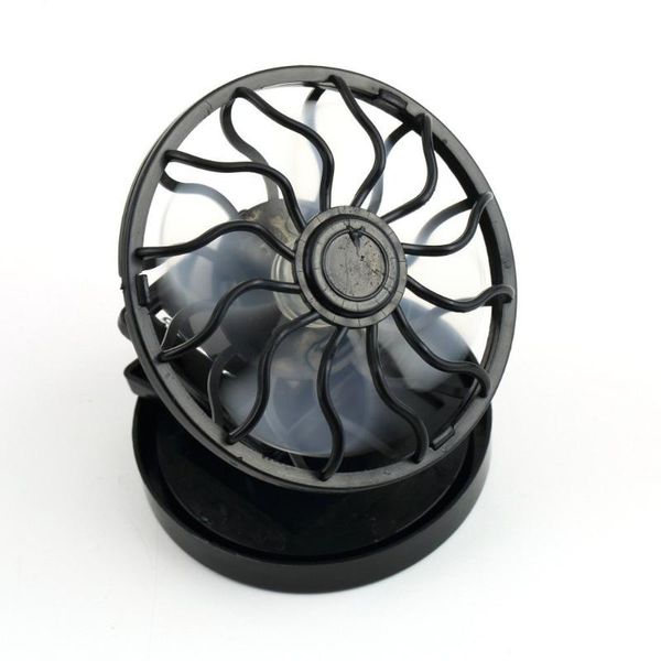 

energy saving clip-on solar power cell fan sun panel cooling cool black portable summer for traveling fishing climbing other home decor