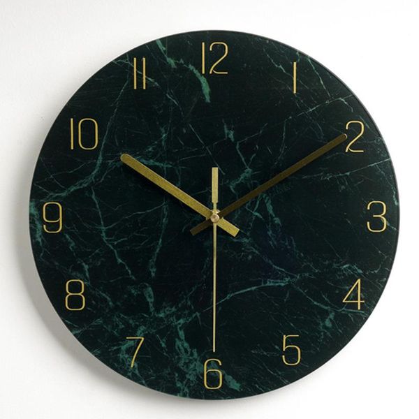 

luxury silent wall clock living room glass clocks home decor creative modern big watch kitchen duvar saati gift