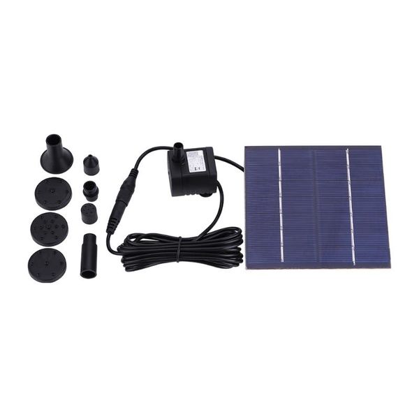 

solar water fountain pump for garden floating plants watering power decorations